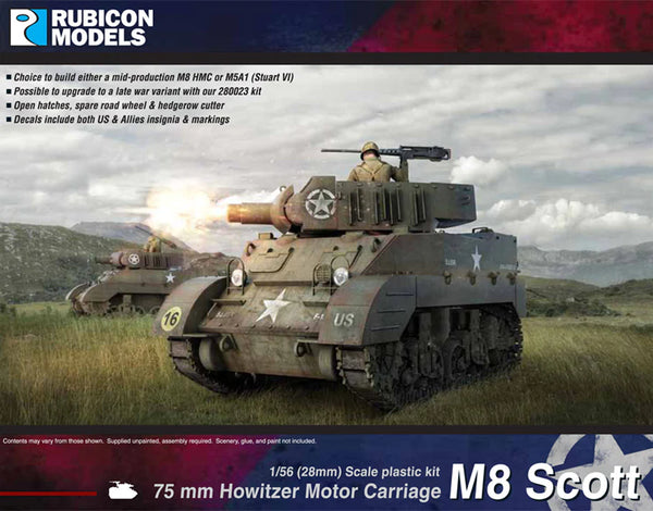 M8 Scott / M5A1 Stuart - Gaddis Gaming