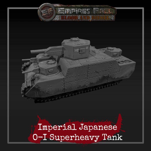 Imperial Japanese O-I Superheavy Tank - Gaddis Gaming